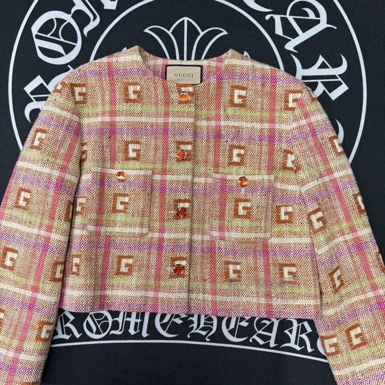 Gucci Gucci Candy-coloured woven small fragrant jacket Size XS / US 0-2 / IT 36-38 - 1 Thumbnail