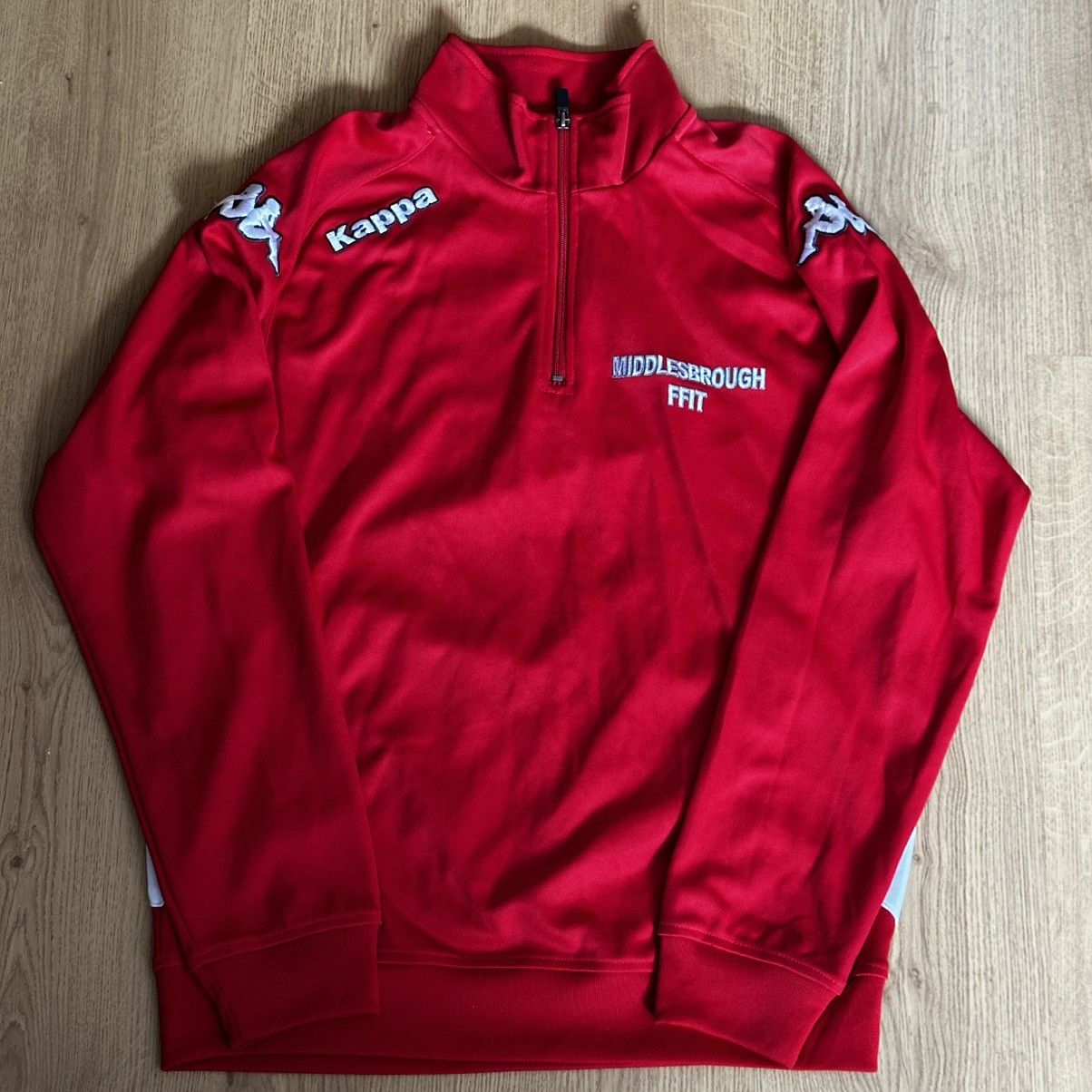 Kappa Kappa Training Top Shirt Middlesbrough Size US L / EU 52-54 / 3 - 1 Thumbnail