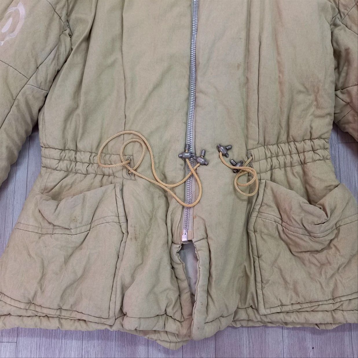 Issey Miyake ISSEY MIYAKE AW1991 IRVING PENN HIEROGLYPH Parka Jacket Size US M / EU 48-50 / 2 - 11 Thumbnail