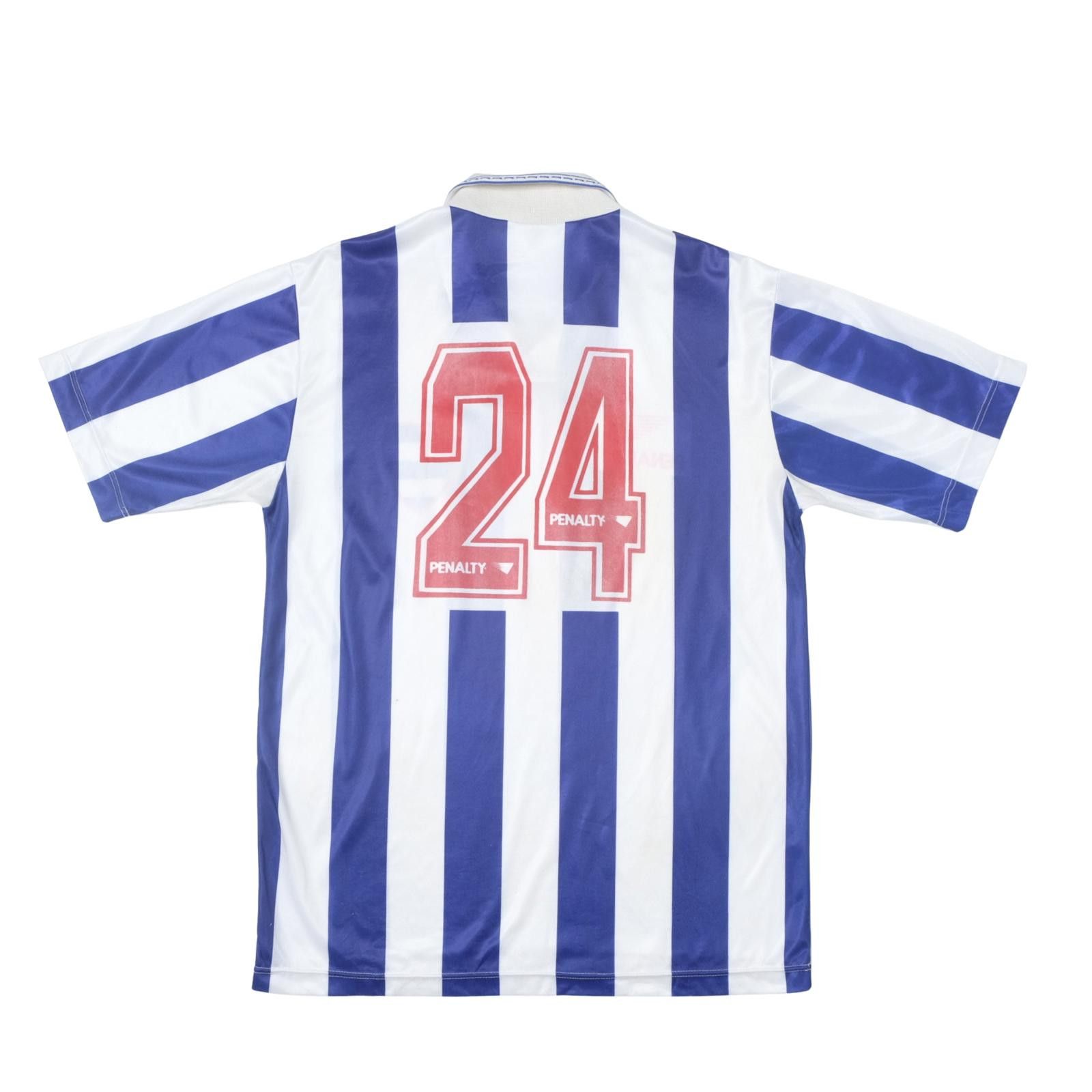 Penalty 1992 Nacional AC (Brazil) Away Shirt Penalty (L) Size US L / EU 52-54 / 3 - 2 Thumbnail
