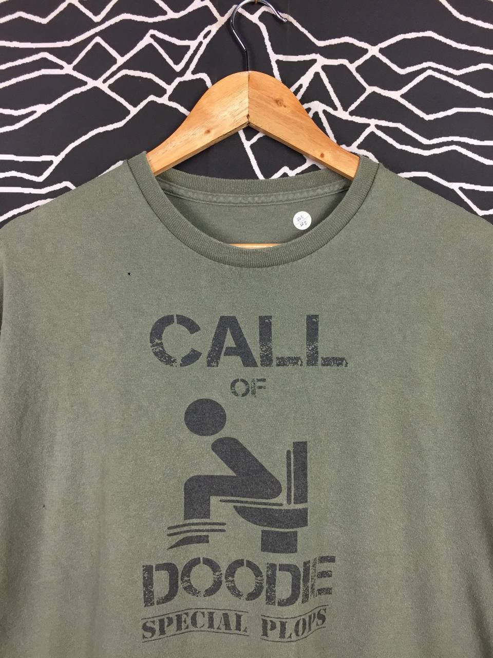 Vintage Call Of Doodie Special Plops Call Of Duty Parody Tee Size US L / EU 52-54 / 3 - 3 Thumbnail