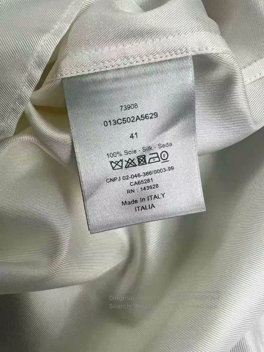 Dior dior long sleeve silk artist logo shirt. Size US L / EU 52-54 / 3 - 5 Thumbnail