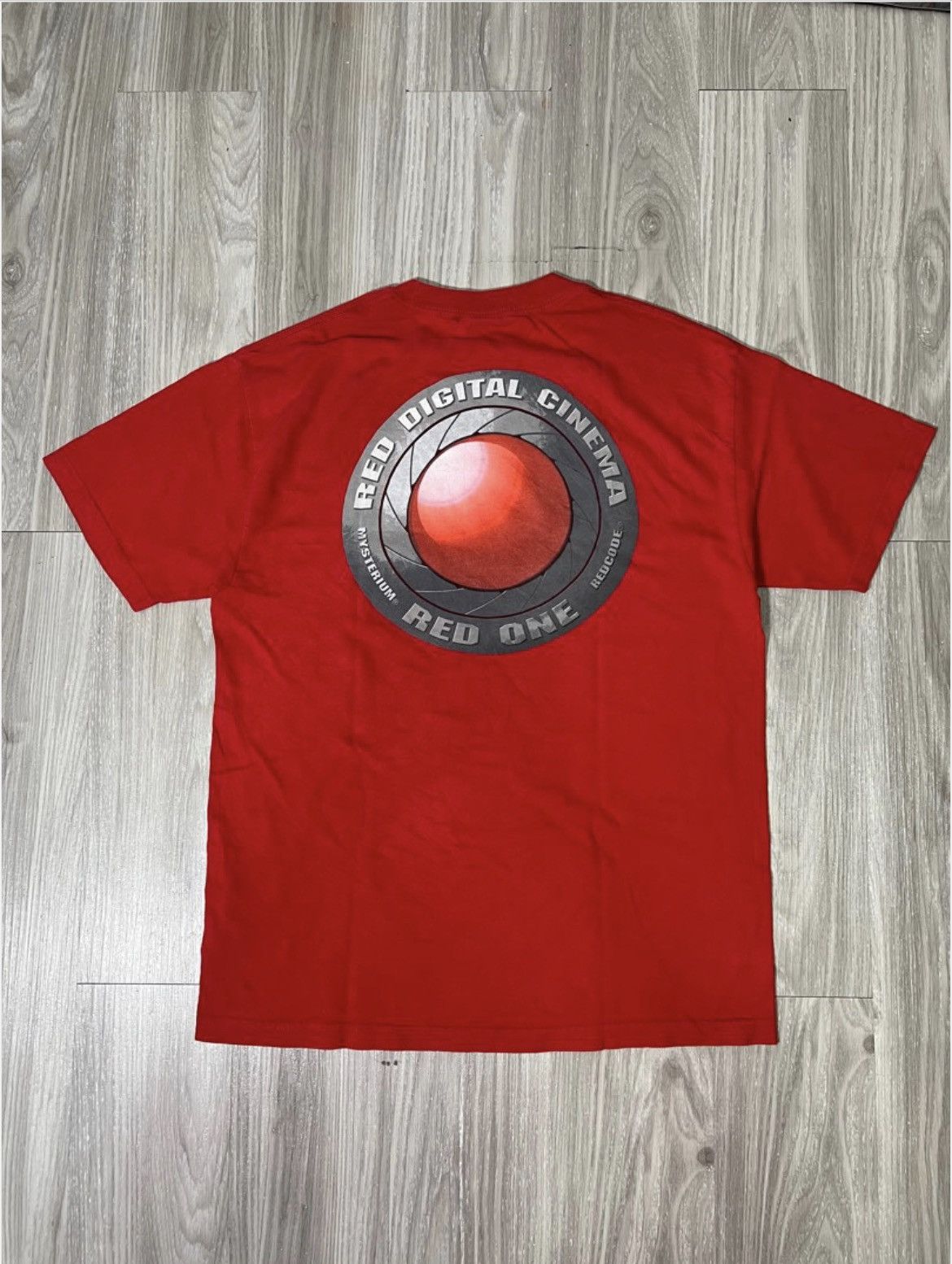 Oakley Oakley Red Digital Cinema Tee (Rare) Size US L / EU 52-54 / 3 - 2 Thumbnail