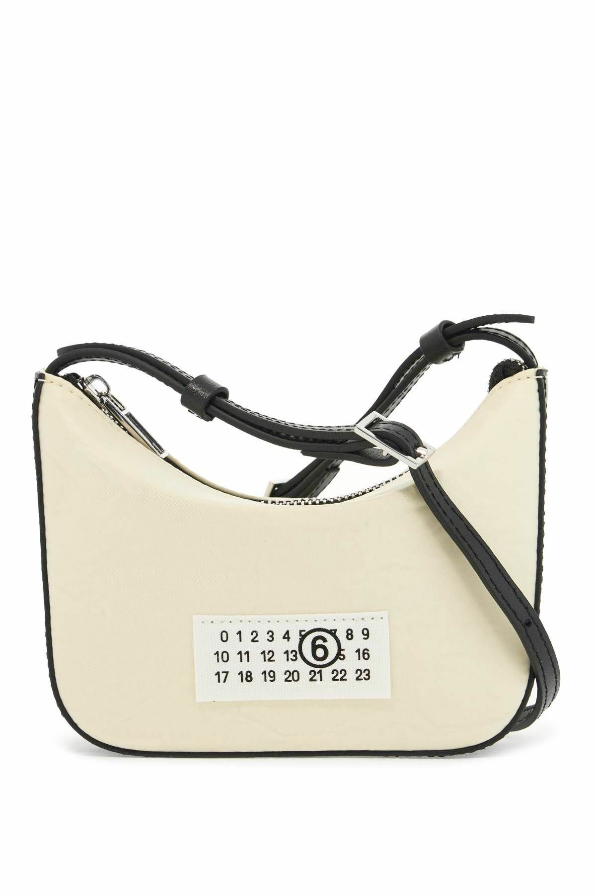 Maison Margiela o1mle0426 Size: OS / Numeric Mini Cross Body Bag in White Size ONE SIZE - 1 Thumbnail
