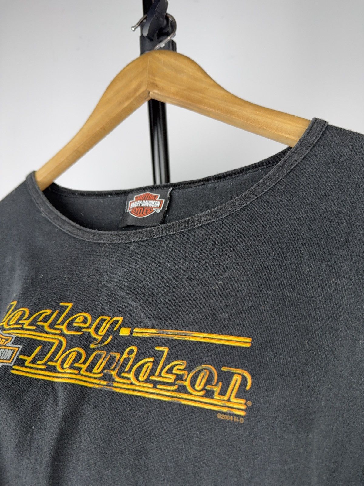 Harley Davidson 2004 Harley-Davidson Wausau Wisconsin Vintage Logo T-Shirt Size US S / EU 44-46 / 1 - 6 Thumbnail