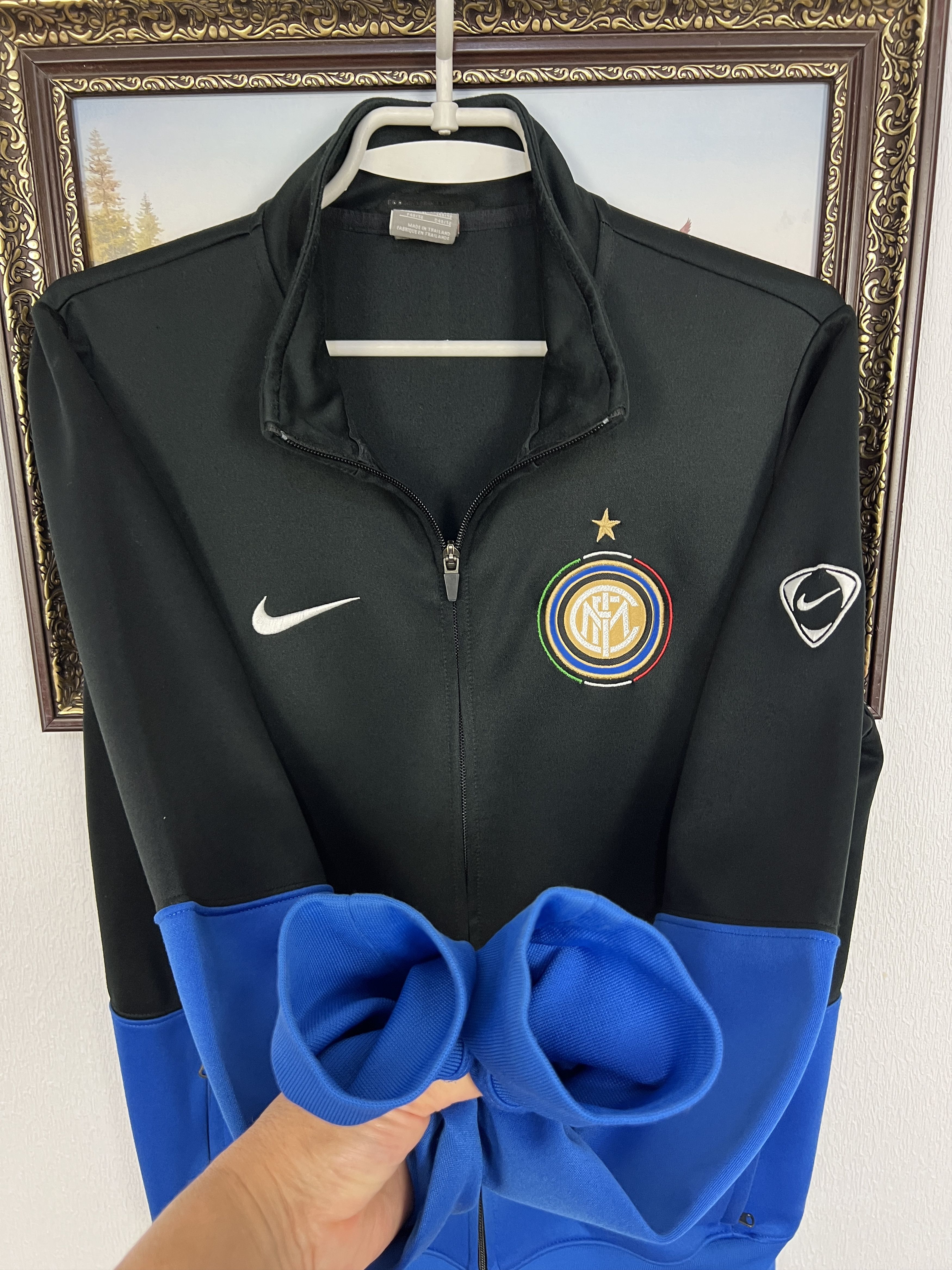 Nike Vintage Nike Inter Milan Football Jacket Soccer Track Top Size US M / EU 48-50 / 2 - 5 Thumbnail
