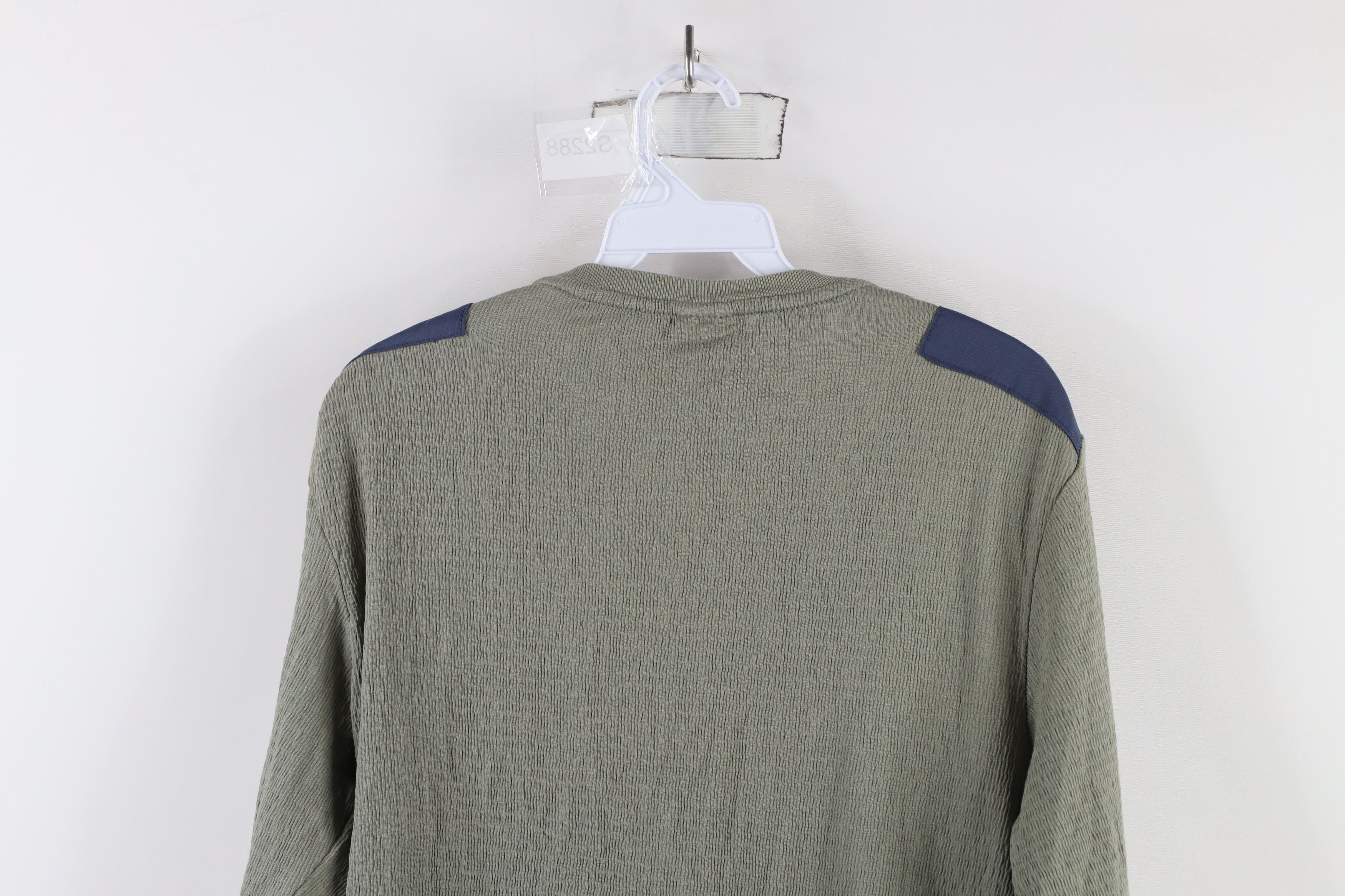 Nike × Vintage Nike Sportswear Air Force 1 Knit Long Sleeve T-Shirt Green Size US S / EU 44-46 / 1 - 12 Thumbnail