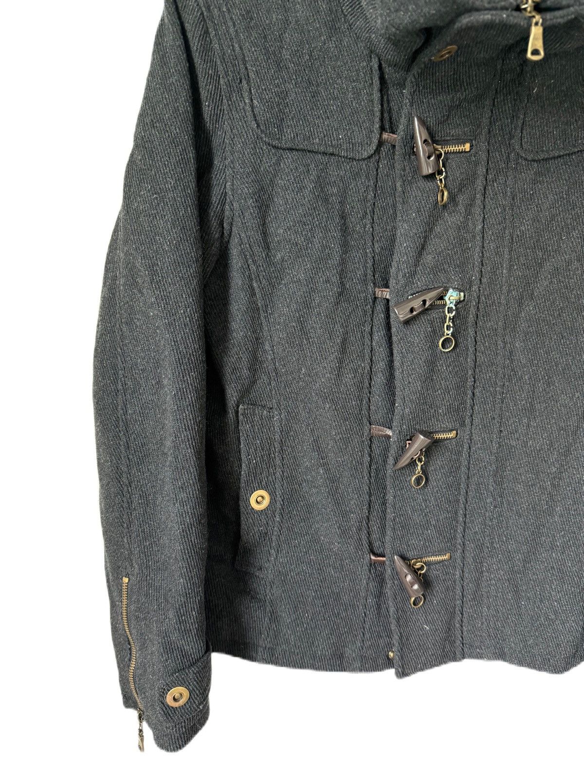 semanticdesign LGB JAPAN CULTURE SEMANTICDESIGN HERRIGBONE CASUAL JACKET Size US S / EU 44-46 / 1 - 3 Thumbnail