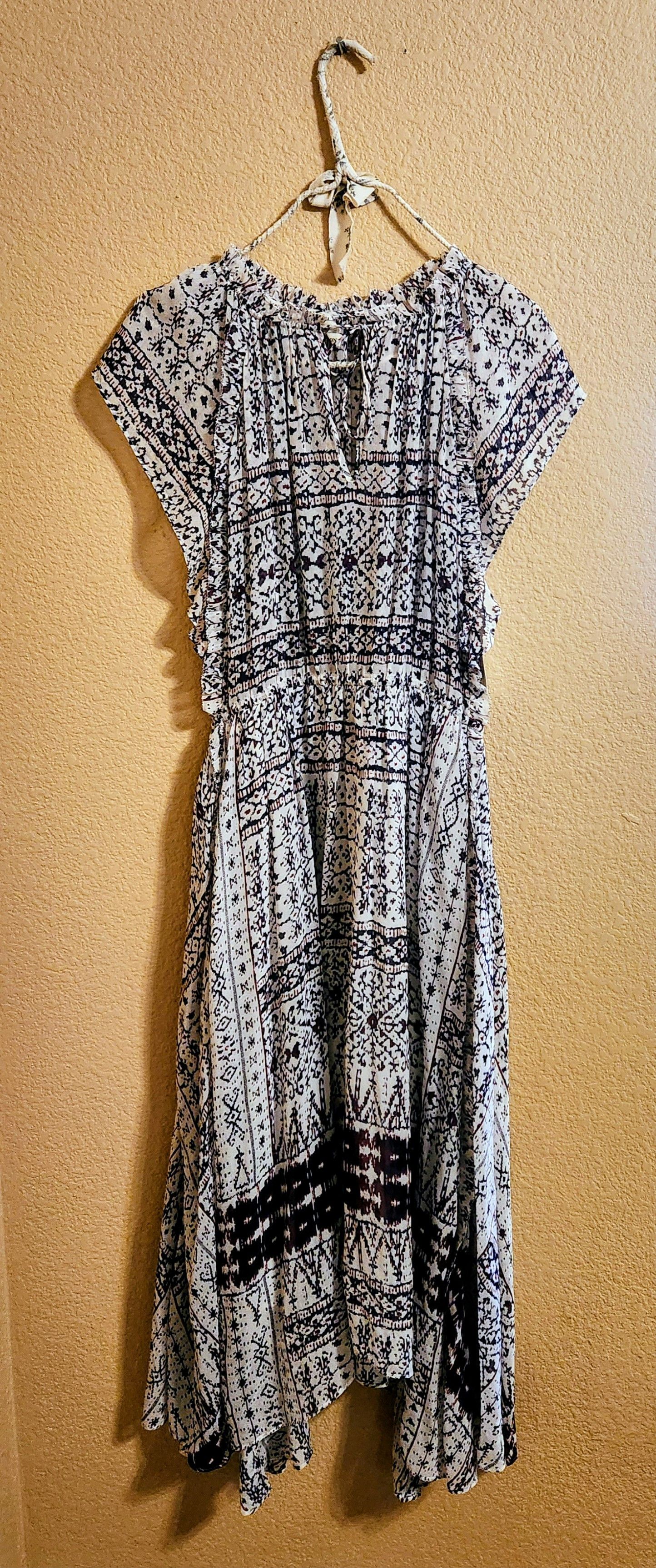 Ulla Johnson ULLA JOHNSON Silk Chiffon Boho Chic FARRAH DRESS 2 XS Size XS / US 0-2 / IT 36-38 - 2 Thumbnail