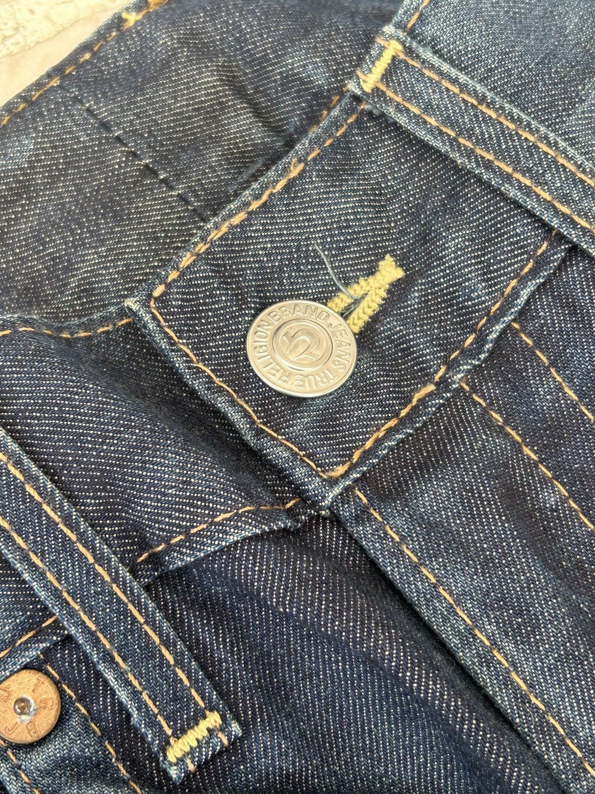 True Religion True Religion Logan Waist 34 Vintage Denim Size US 34 / EU 50 - 6 Thumbnail