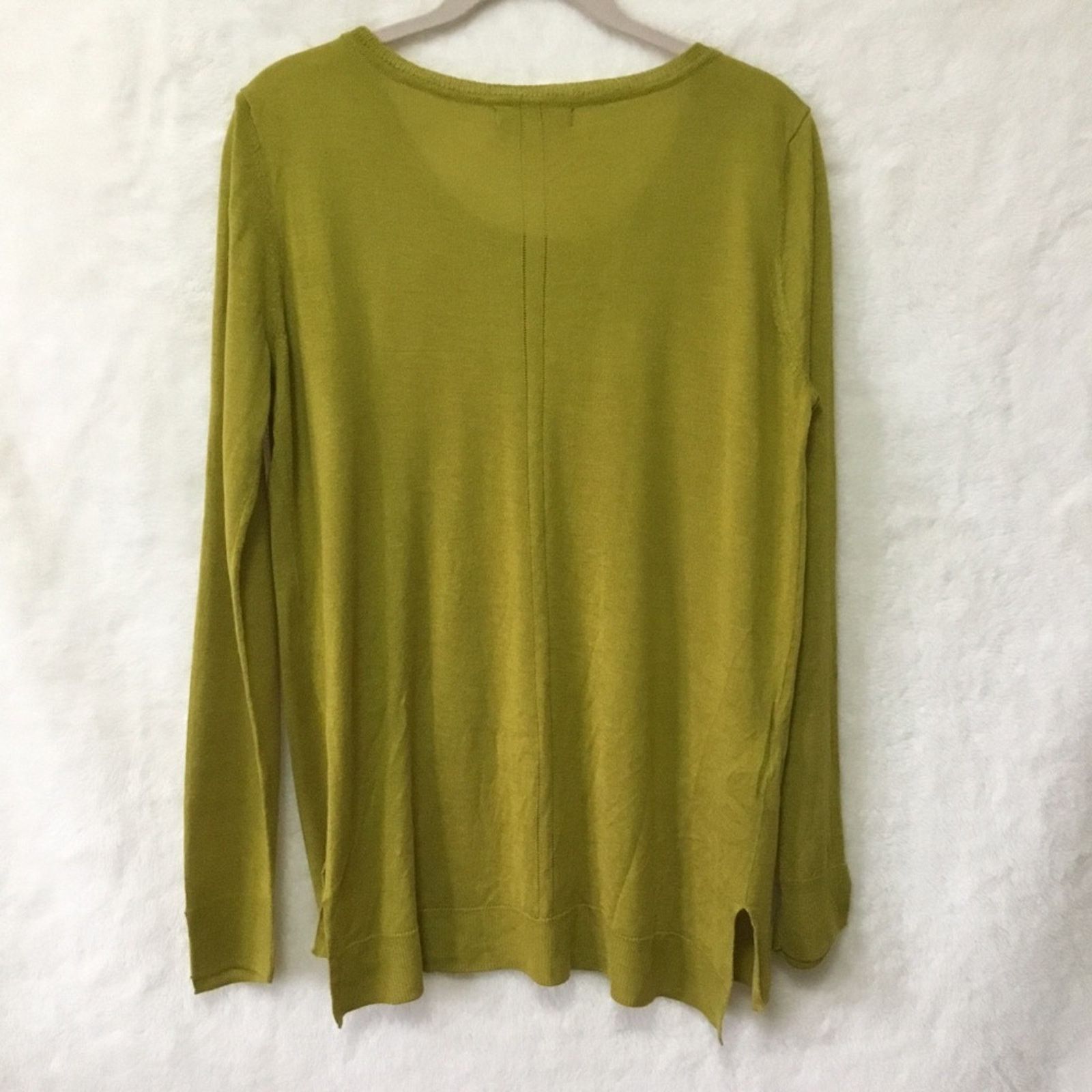 Mango Mango MNG Olive-Green Sweater Size XS / US 0-2 / IT 36-38 - 11 Thumbnail