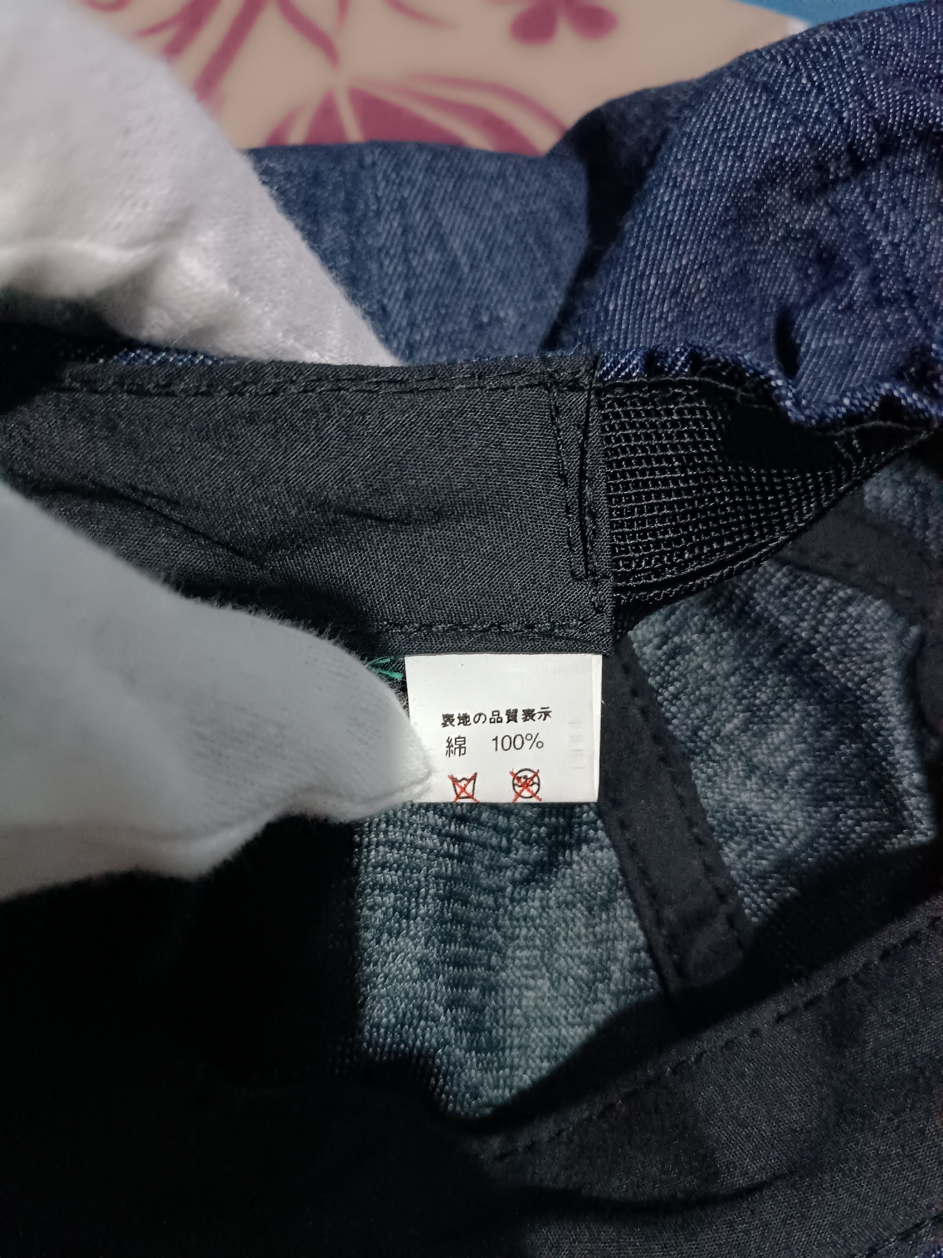 Japanese Brand Japanese Deep Blue Denim Baker Boy Hat Size ONE SIZE - 5 Thumbnail