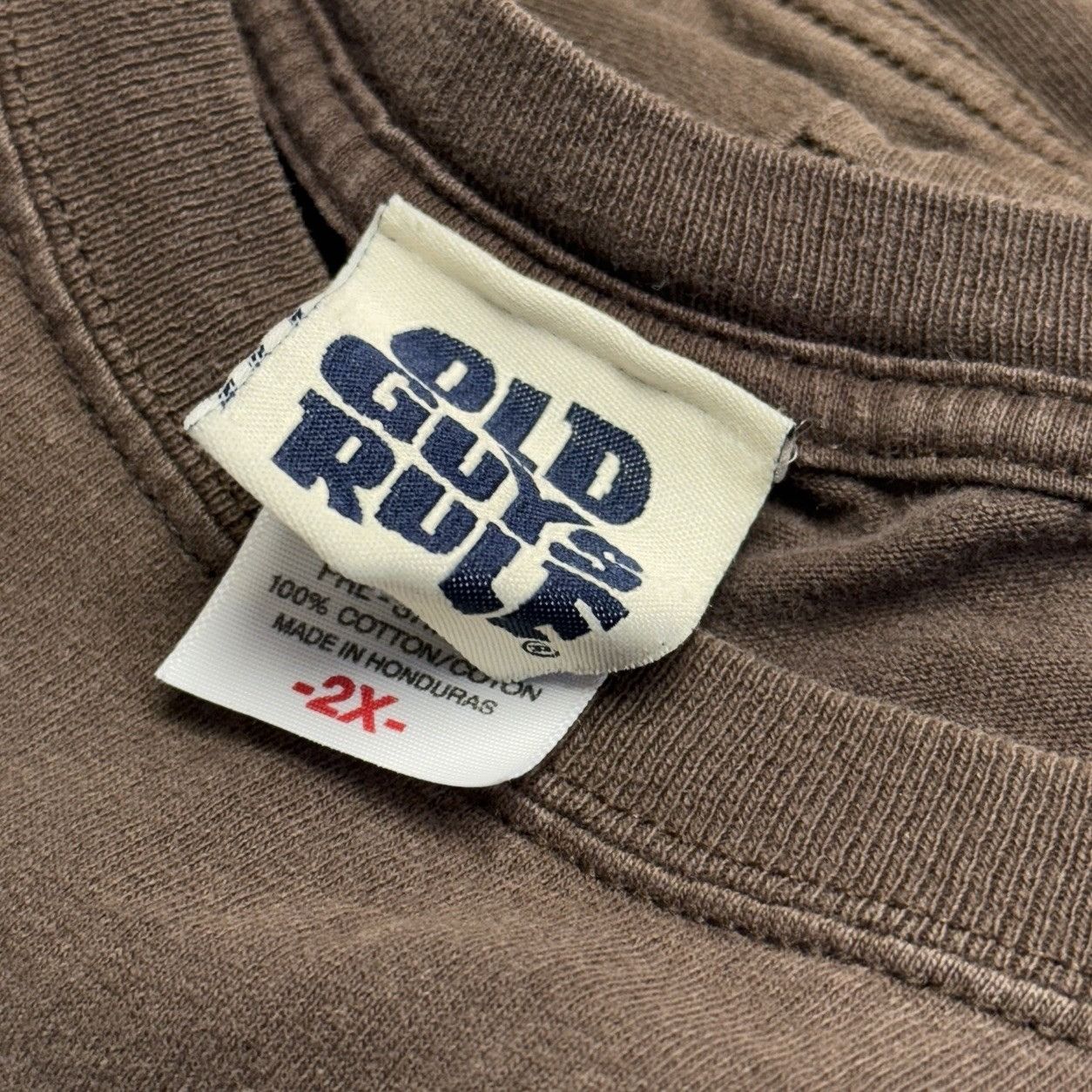 Vintage Vintage Old Guys Rule Beer T Shirt Mens 2XL Brown Short Slee Size US XXL / EU 58 / 5 - 10 Thumbnail