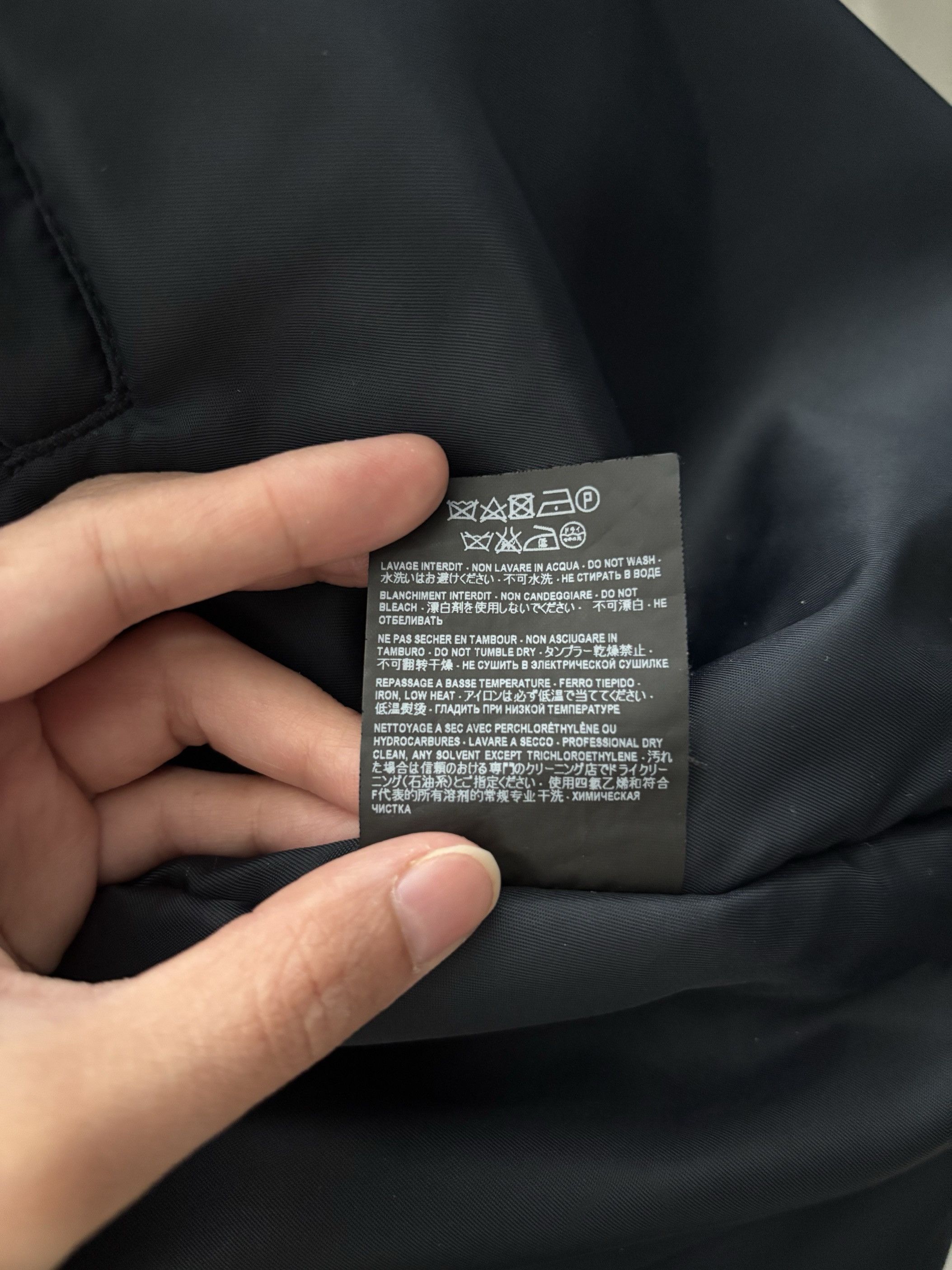 Yves Saint Laurent Saint Laurent Black Flight Bomber Jacket Size 50 Size US M / EU 48-50 / 2 - 5 Thumbnail