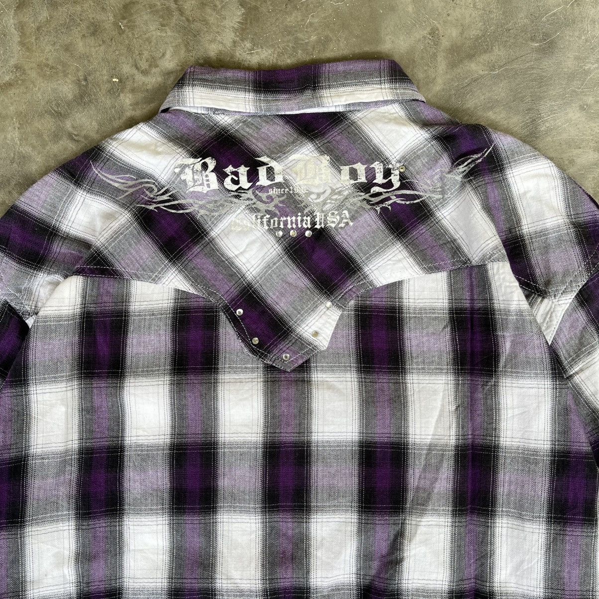 Hysteric Glamour Y2K Bad Boy Poem Snap Button Shirt Size US XL / EU 56 / 4 - 3 Thumbnail