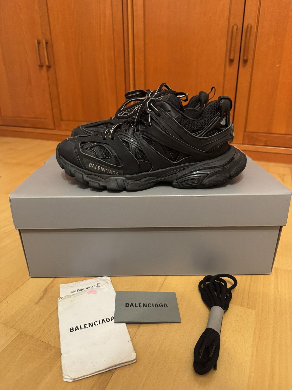 Balenciaga Balenciaga Track Triple Black Size US 7 / EU 40 - 1 Thumbnail