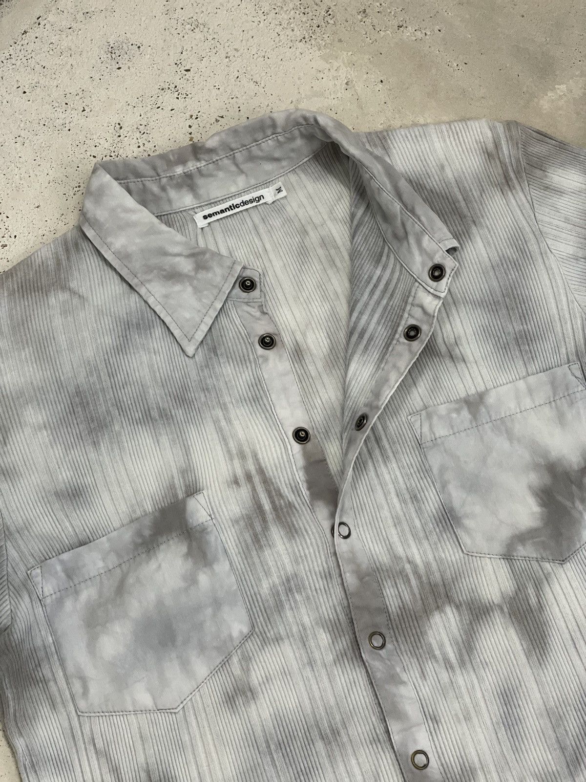 Japanese Brand × semanticdesign Semantic Polo Long Snap Button Double Pocket Dye Size US M / EU 48-50 / 2 - 6 Thumbnail