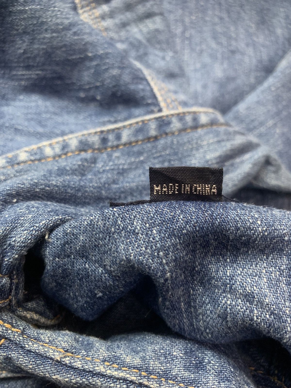 Designer × Japanese Brand Rare Design Pract Studio Satisfaction Soft Denim Shirts Size US M / EU 48-50 / 2 - 8 Thumbnail
