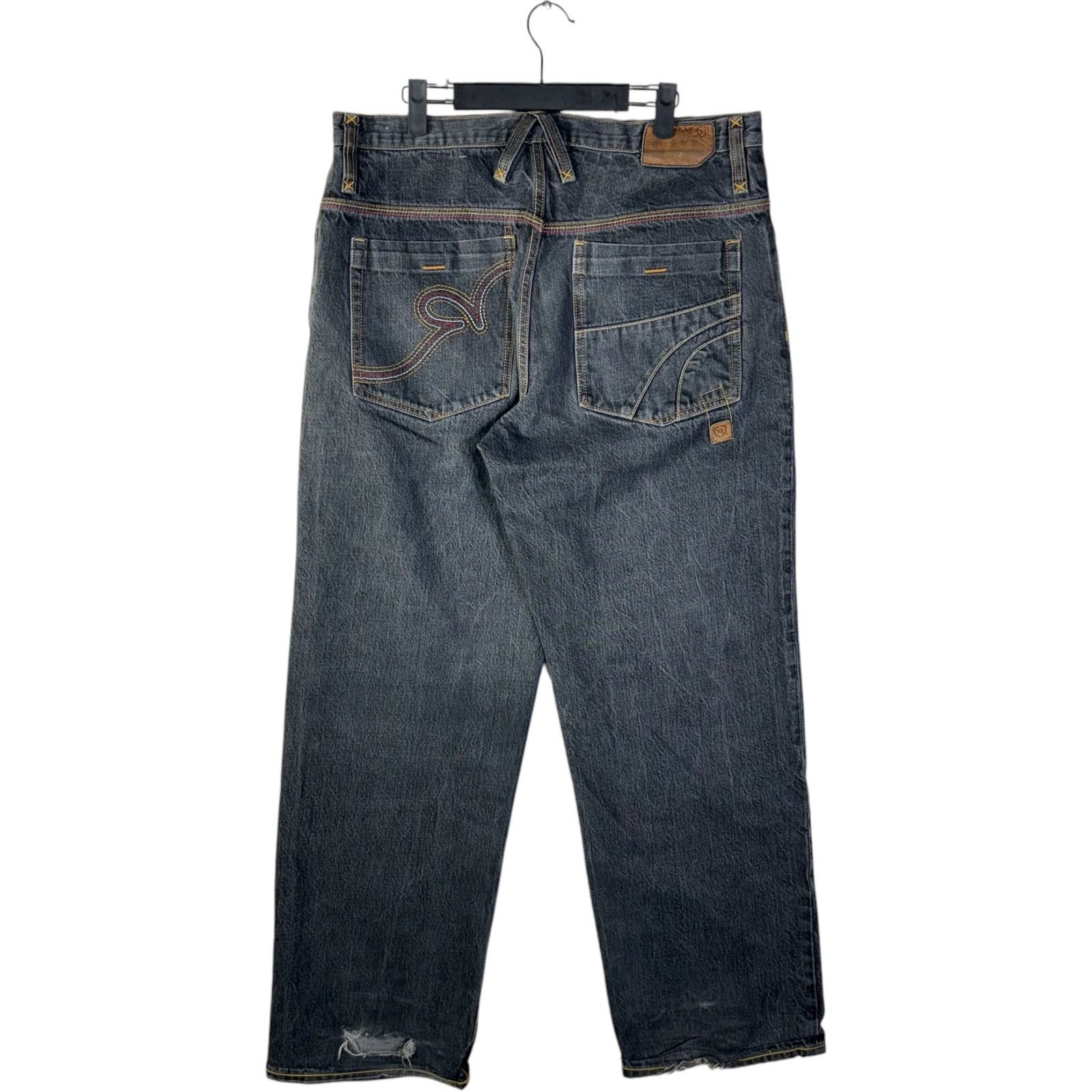 Rocawear Y2K Rocawear Wide Leg Denim Jeans 36x30 Size US 36 / EU 52 - 5 Thumbnail