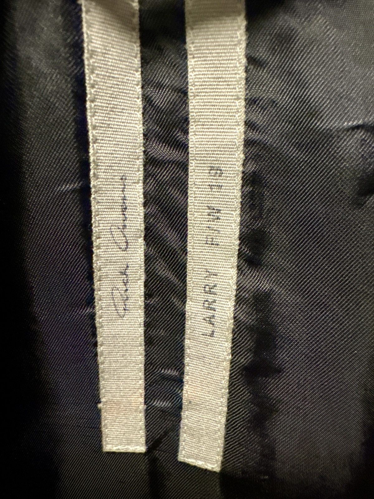 Rick Owens Rick Owens Larry leather bomber Size US XL / EU 56 / 4 - 6 Thumbnail