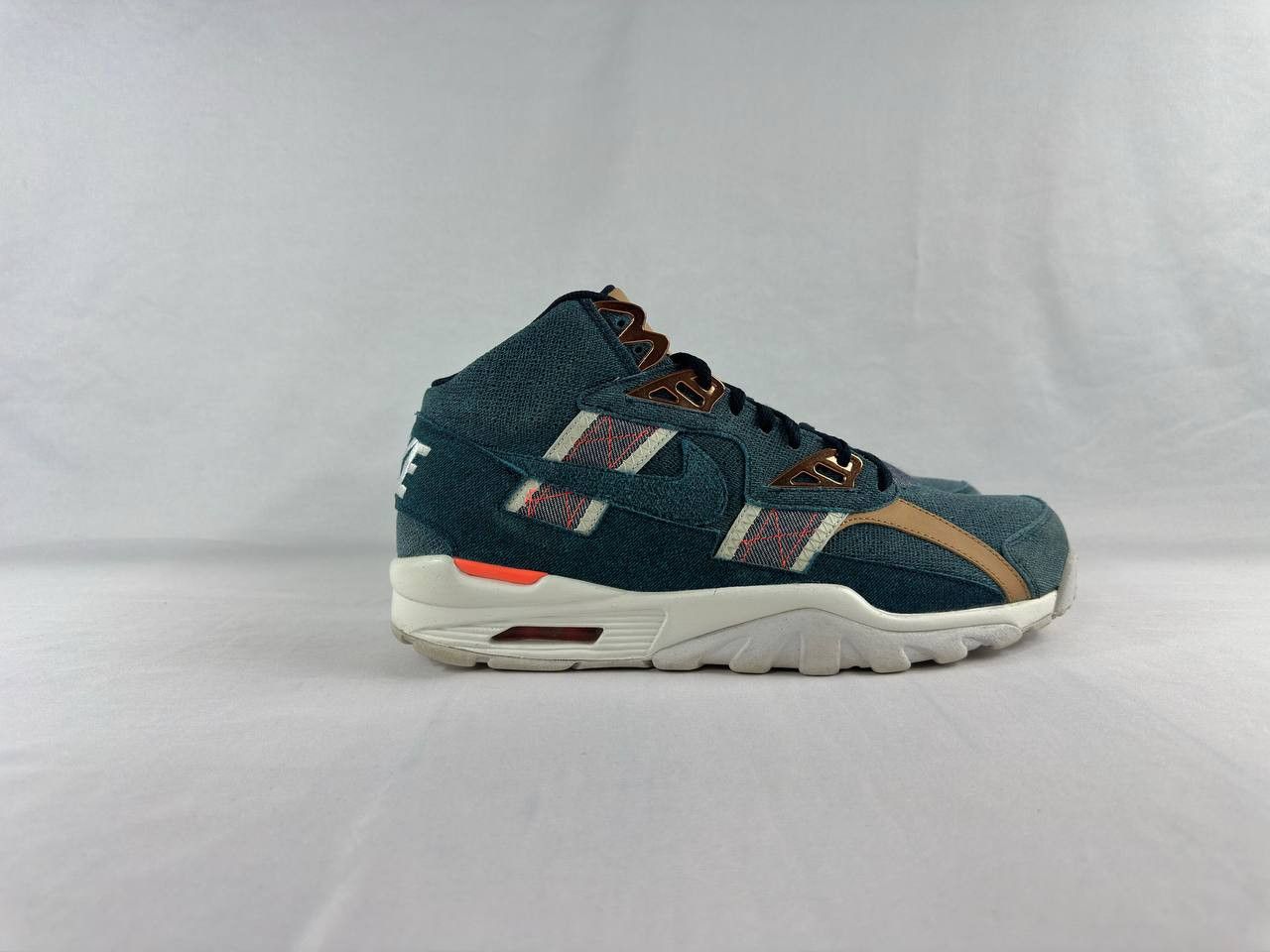 Nike Men’s Nike Air Trainer SC High PRM Drk Obsdn White Denim Size US 13 / EU 46 - 1 Thumbnail