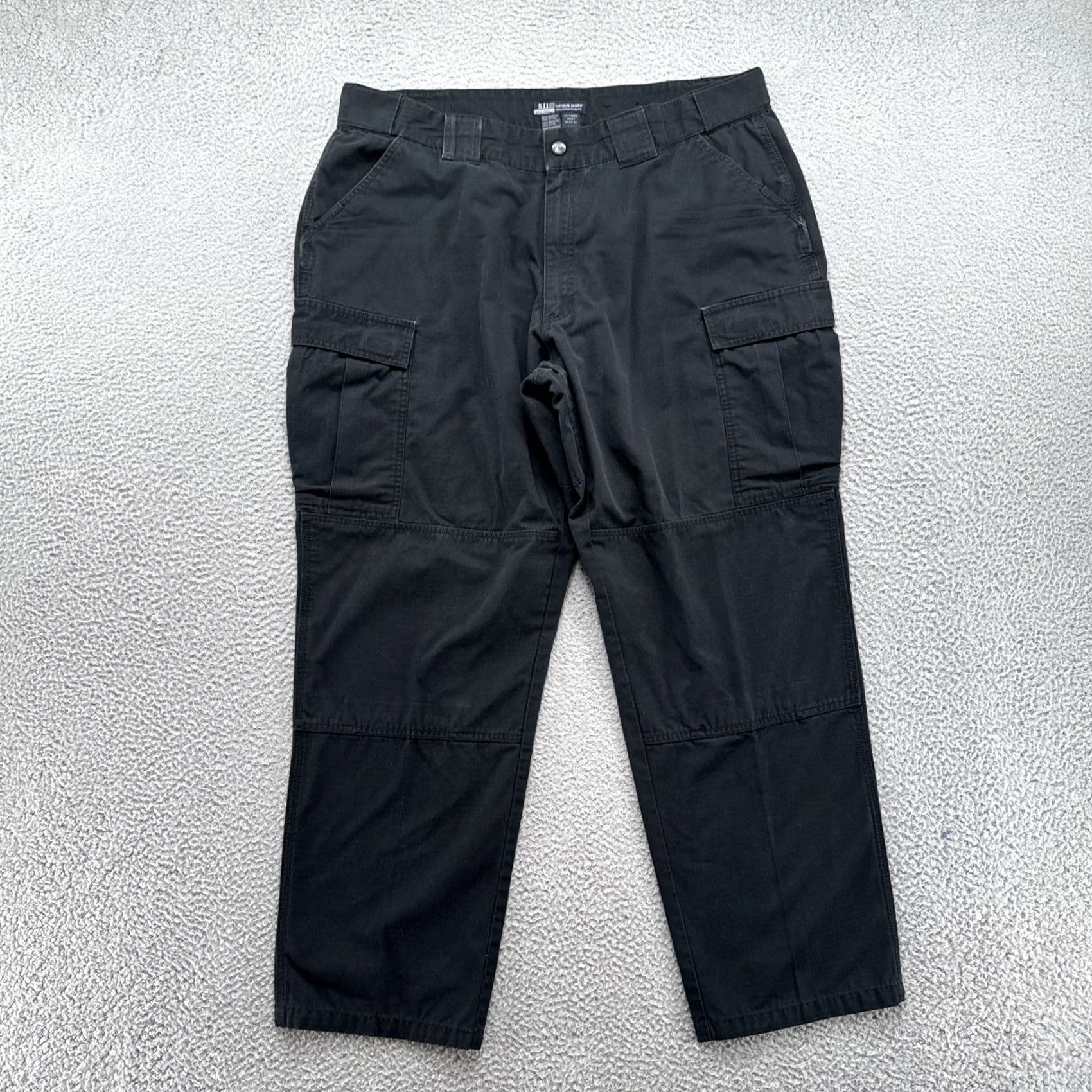Vintage 5.11 Tactical Pants Cargo 2XL Regular Black Men's TDU Utility Cargo Pocket Size US 39 - 2 Thumbnail