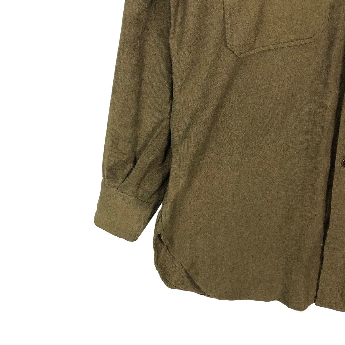 Vintage 🔥TRUE VINTAGE 40’s WORLD WAR WOOL ARMY JACKET Size M / US 6-8 / IT 42-44 - 4 Thumbnail