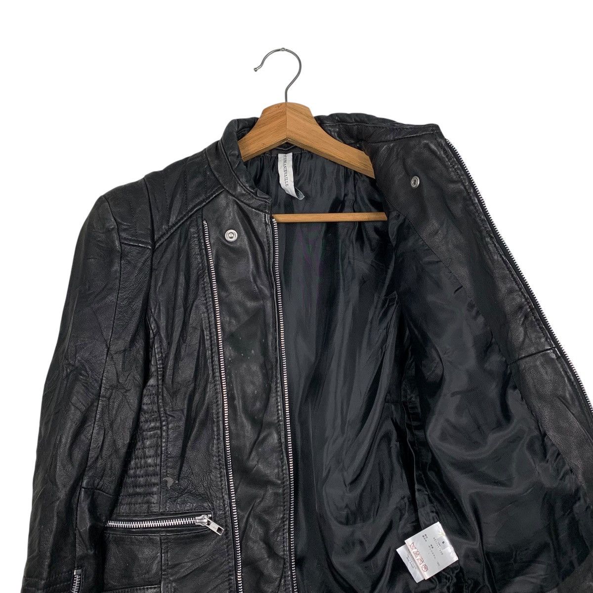 Japanese Brand Stephanie Vaille Women Biker Leather Jacket Size S / US 4 / IT 40 - 10 Thumbnail