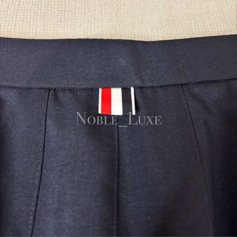Thom Browne Thom Browne Blue pleated skirt Size 26" / US 2 / IT 38 - 4 Thumbnail