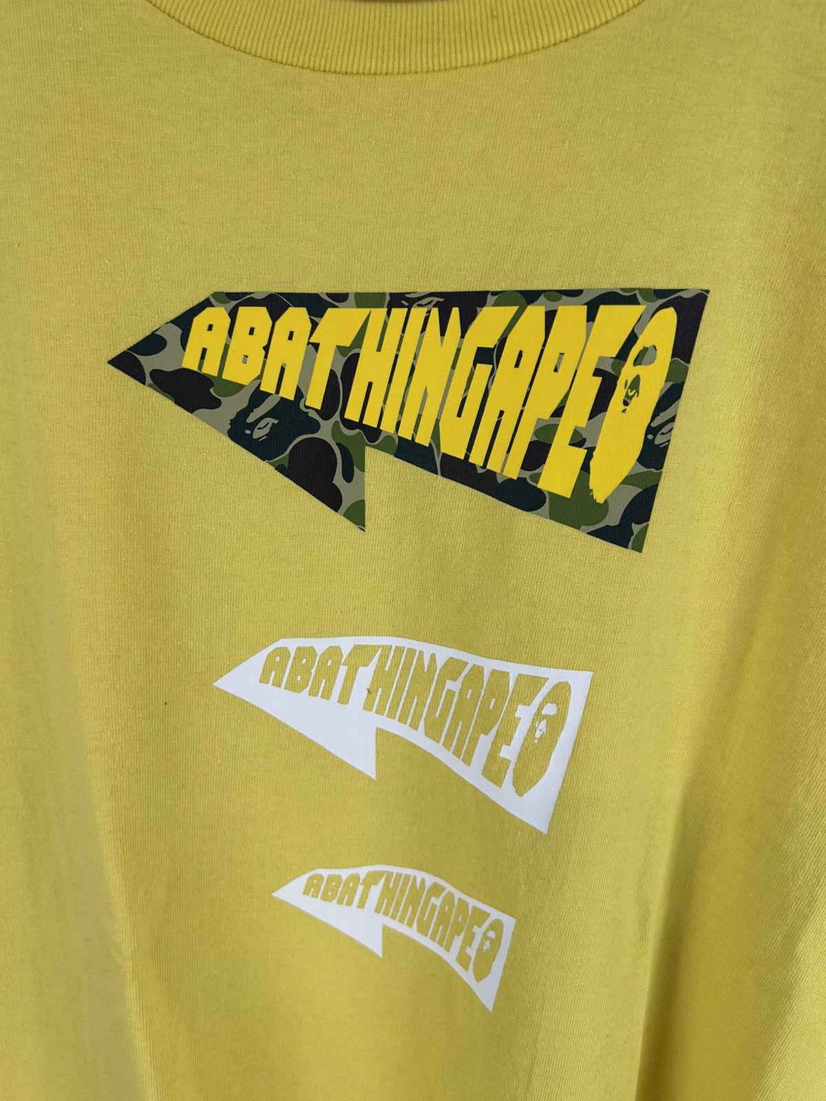 Bape Bape Frag Logo Print T-Shirt Size US L / EU 52-54 / 3 - 3 Thumbnail
