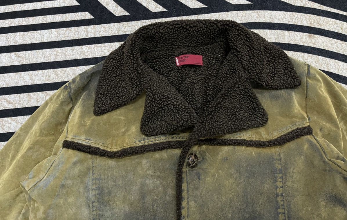 Levi's Vintage Clothing VINTAGE LEVIS HEAVY SHERPA JACKET RARE Size US L / EU 52-54 / 3 - 7 Thumbnail