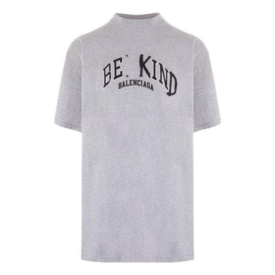 o1s1rm1224 Be Kind T-Shirt Oversized in Grey