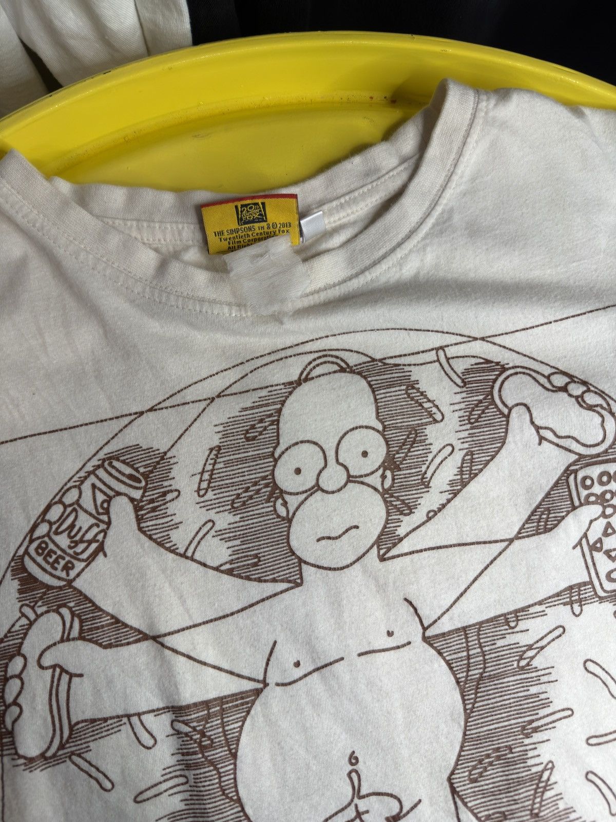 Vintage 1990s Simpsons vintage graphic T-shirt Size US M / EU 48-50 / 2 - 2 Thumbnail