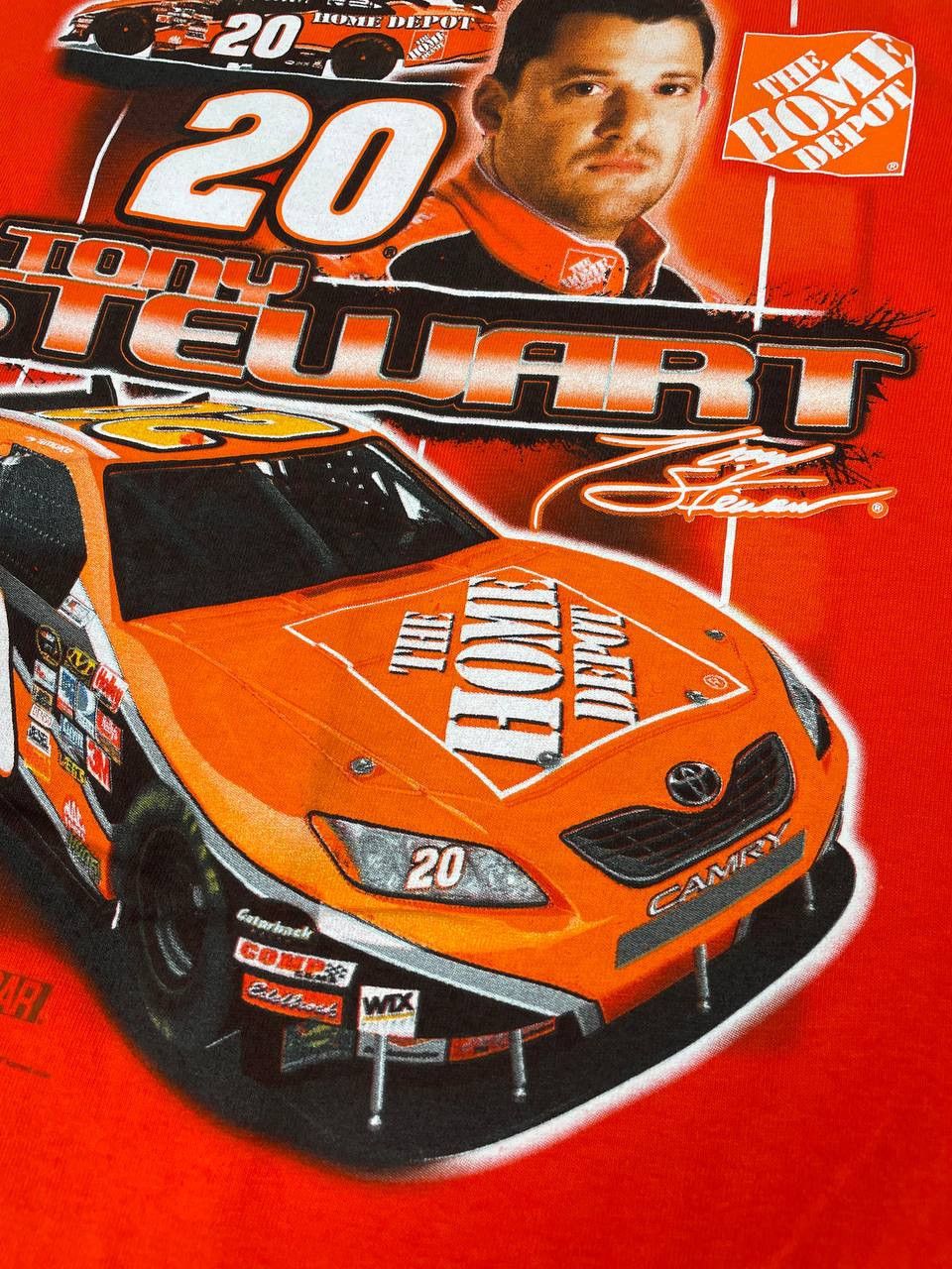 NASCAR Vintage Nascar Tony Stewart #20 Racing Daytona 500 T-Shirt Size US XL / EU 56 / 4 - 14 Thumbnail