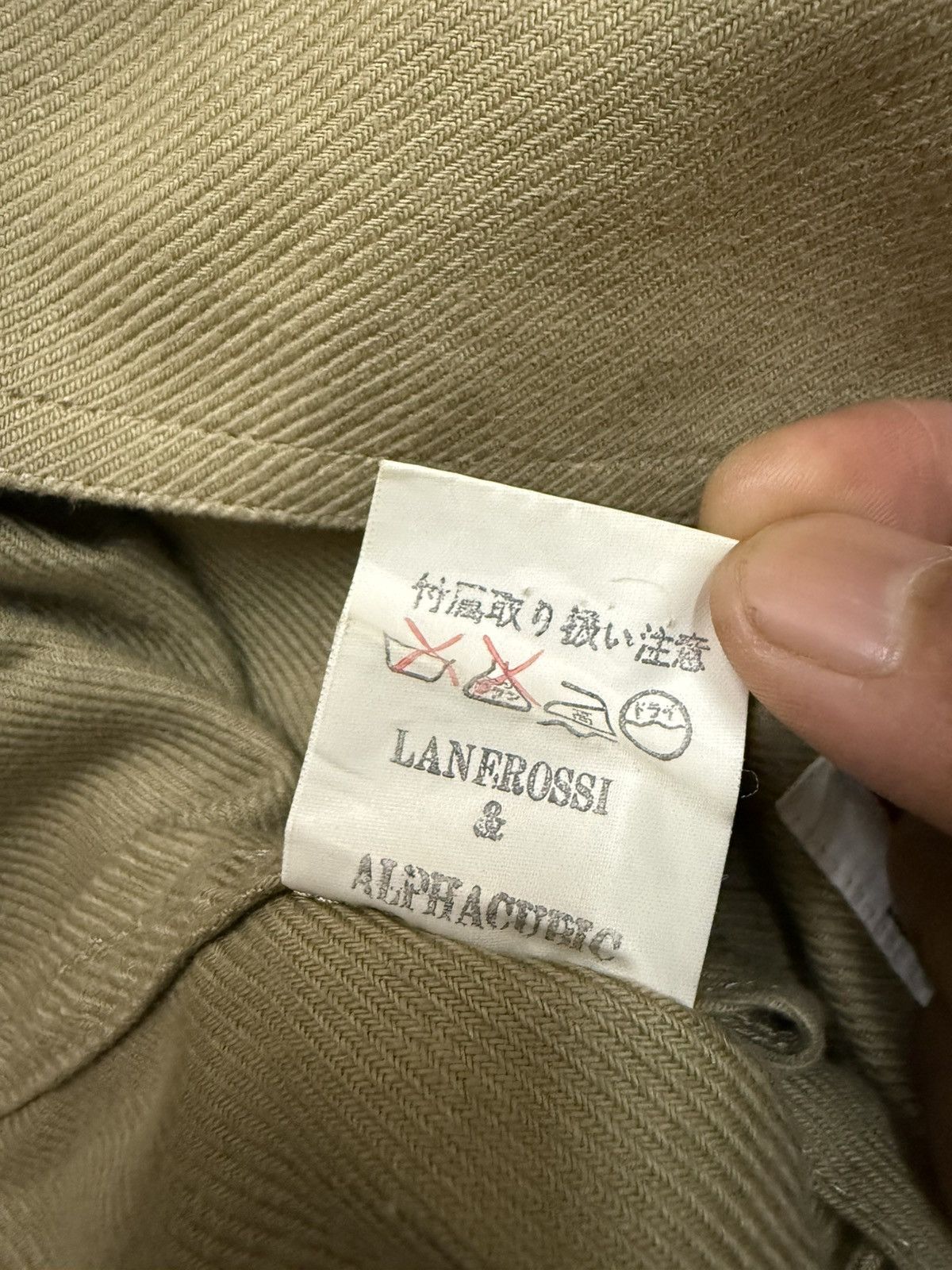 Japanese Brand Lanerossi Linea Sport Beige Jacket Size US XS / EU 42 / 0 - 8 Thumbnail