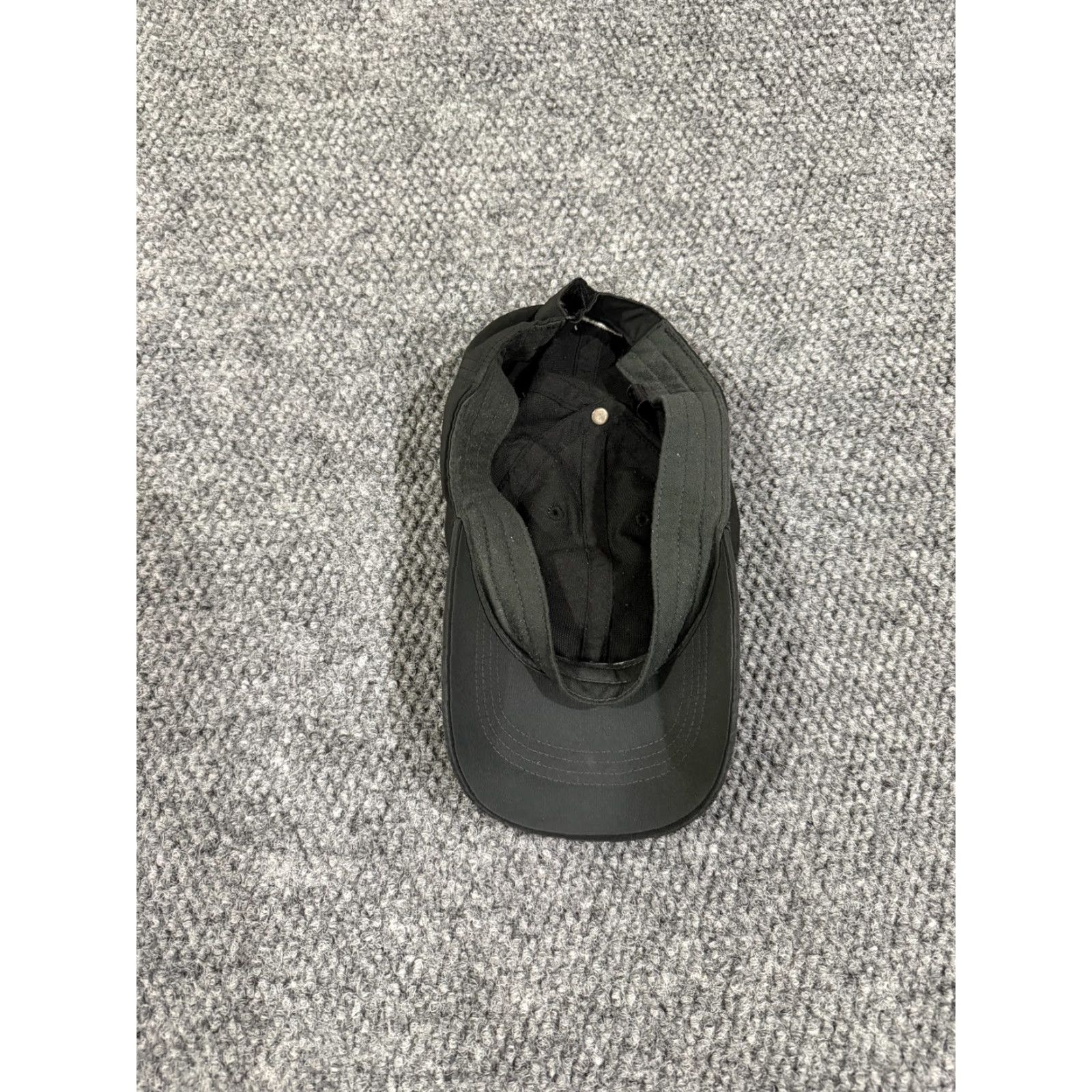 Nike Nike Hat Cap One Size Black Mens Casual Sports Swoosh Embroidered Adjustable Strap Back Cap Size ONE SIZE - 4 Thumbnail