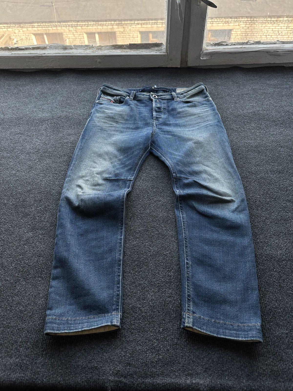 Diesel 🚨 DIESEL AVANT GARDE GOTHIC WOMEN JEANS LOGO IFSIXWASNINE Size 29" - 1 Thumbnail