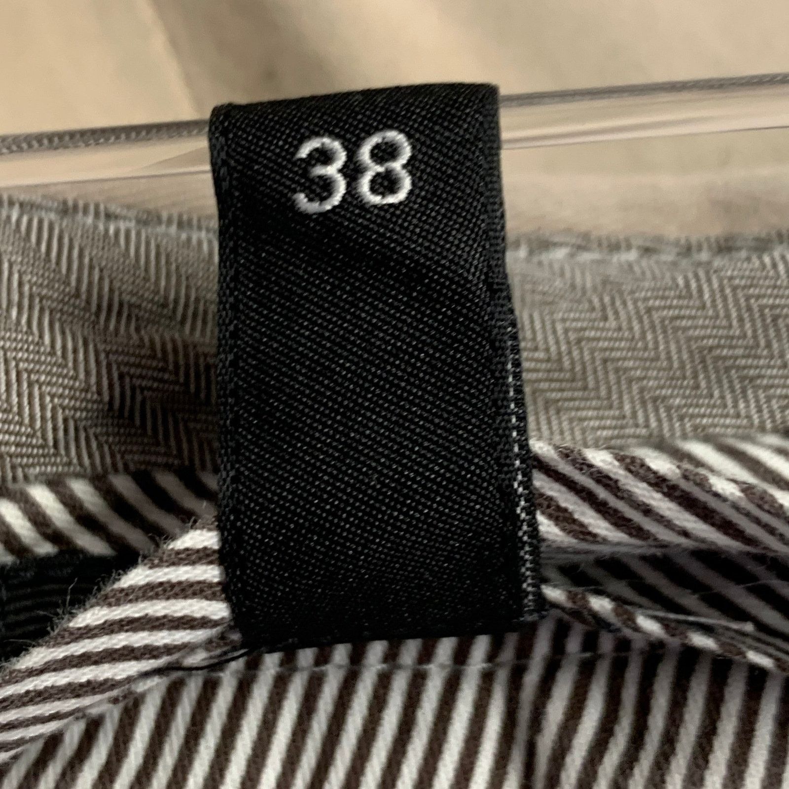 Ermenegildo Zegna ERMENEGILDO ZEGNA Beige Cotton Blend Flat Front Casual Pants Size US 38 / EU 54 - 11 Thumbnail