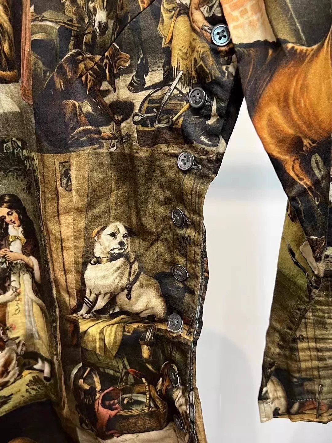 Paul Harnden Shoemakers Paul Harnden Painted Shirt XS Chest 85 Size XS / US 0-2 / IT 36-38 - 3 Thumbnail
