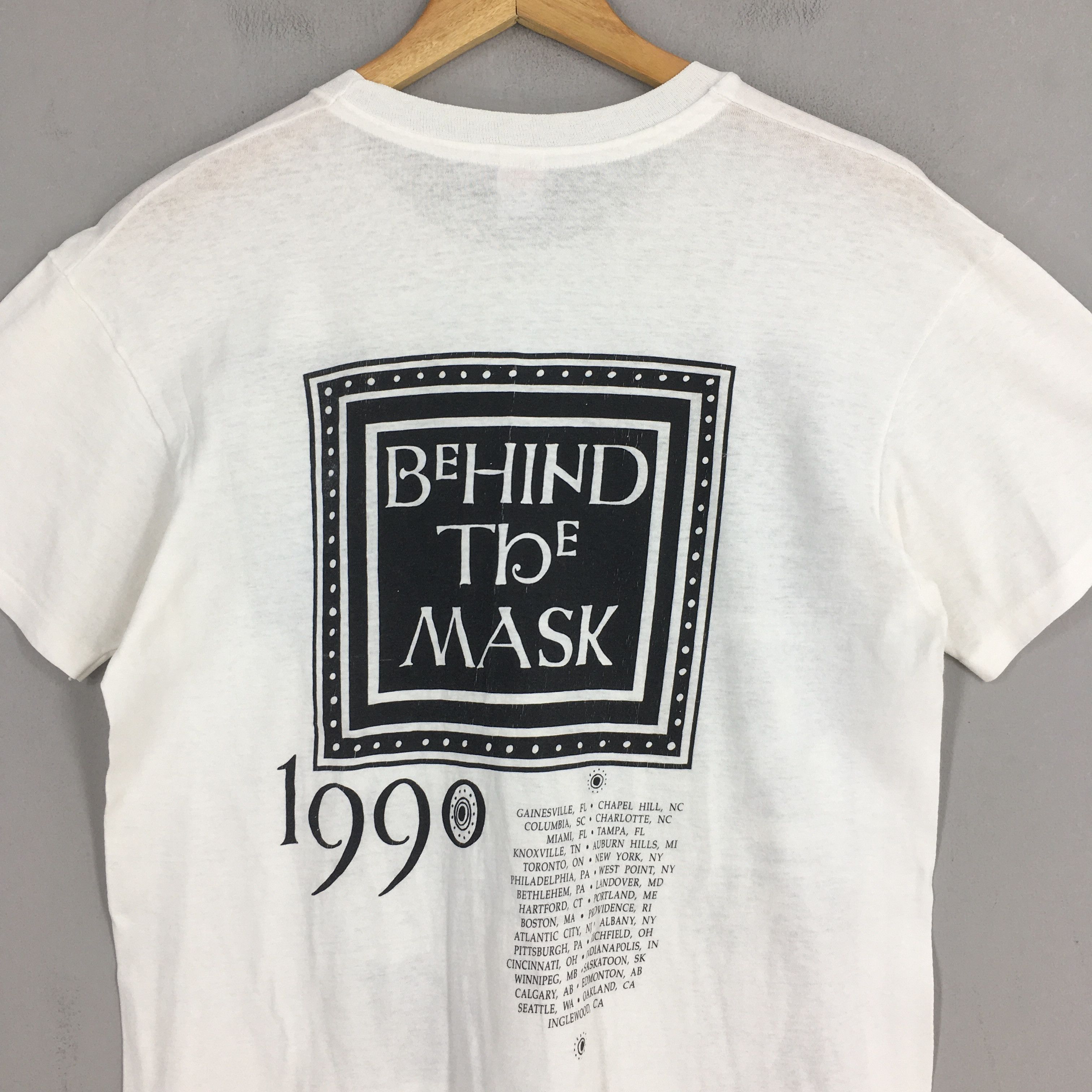 Band Tees × Vintage Vintage 90 Fleetwood Mac Line Up Band White T shirt Large Size US L / EU 52-54 / 3 - 7 Thumbnail
