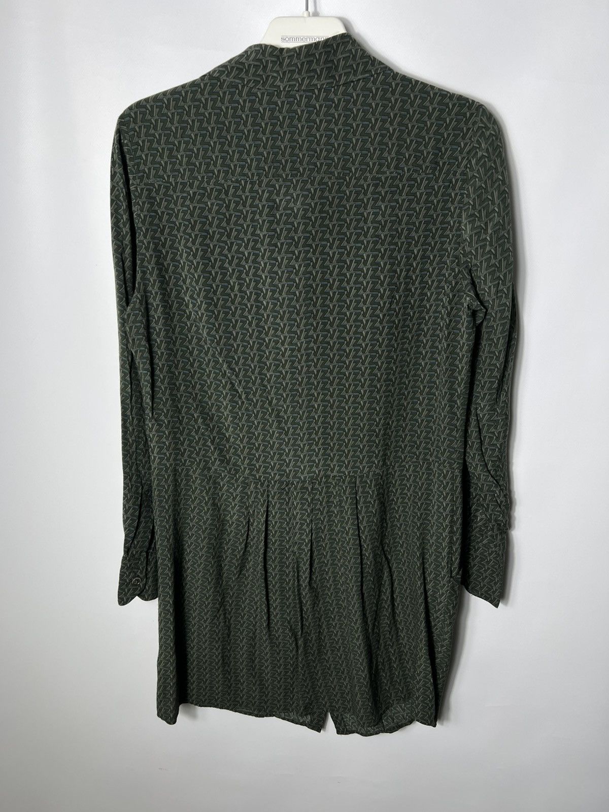 Zadig & Voltaire Vintage luxury designer Zadig & Voltaire Rougi Green Dress Size M / US 6-8 / IT 42-44 - 8 Thumbnail