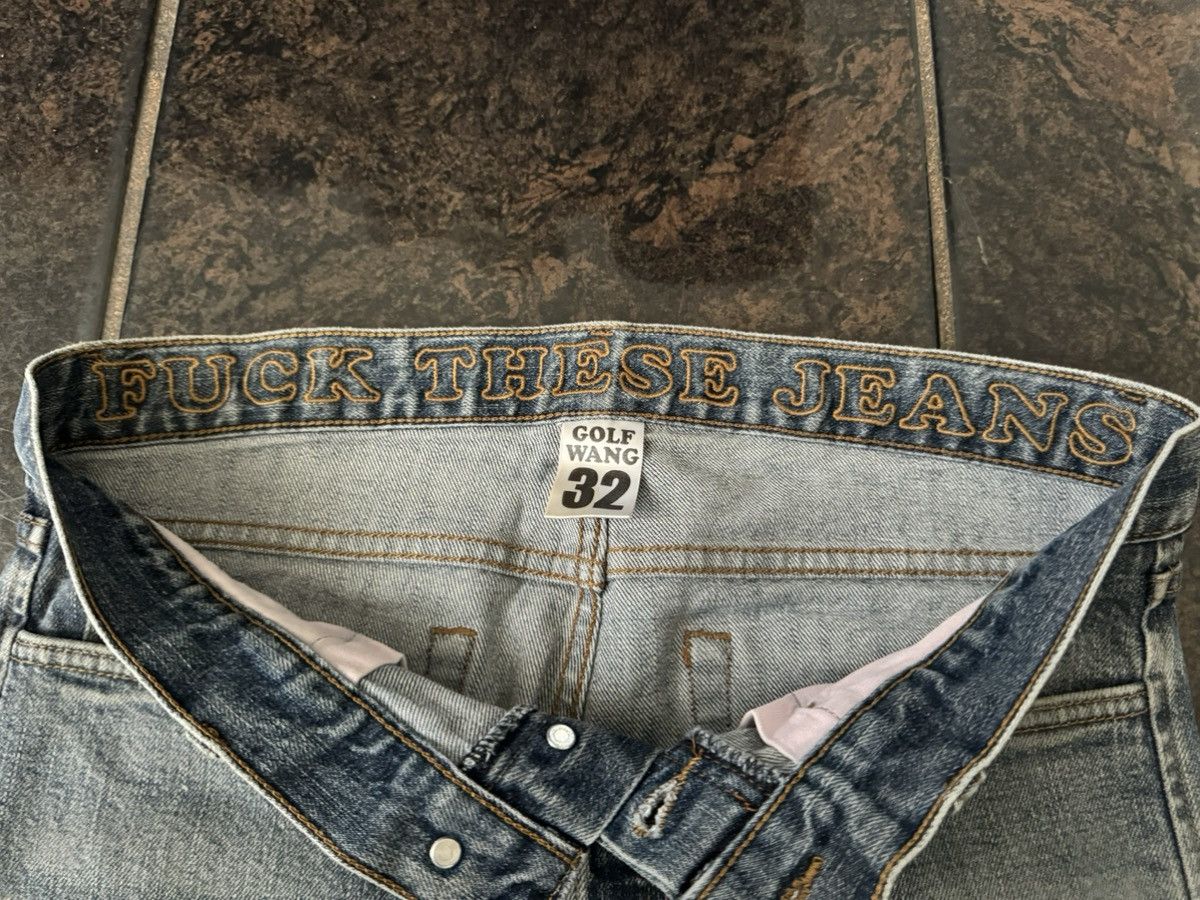 Golf le Fleur × Odd Future × Tyler The Creator Odd Future Golf Wang Jeans Size US 32 / EU 48 - 2 Thumbnail