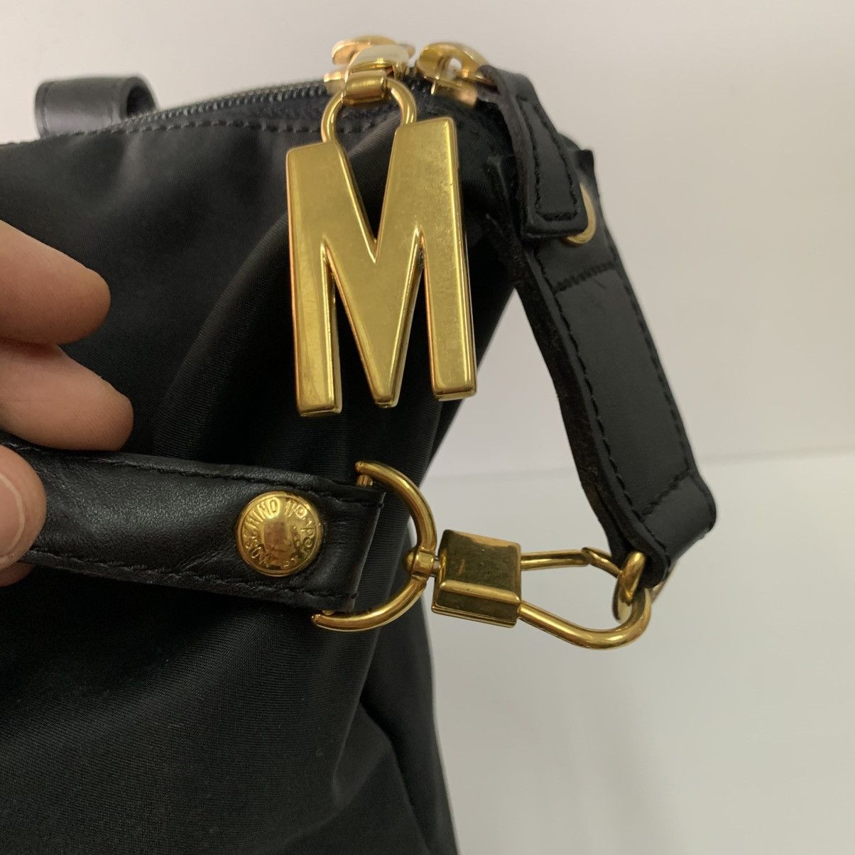 Moschino Moschino Canvas Travel Bag Size ONE SIZE - 10 Thumbnail