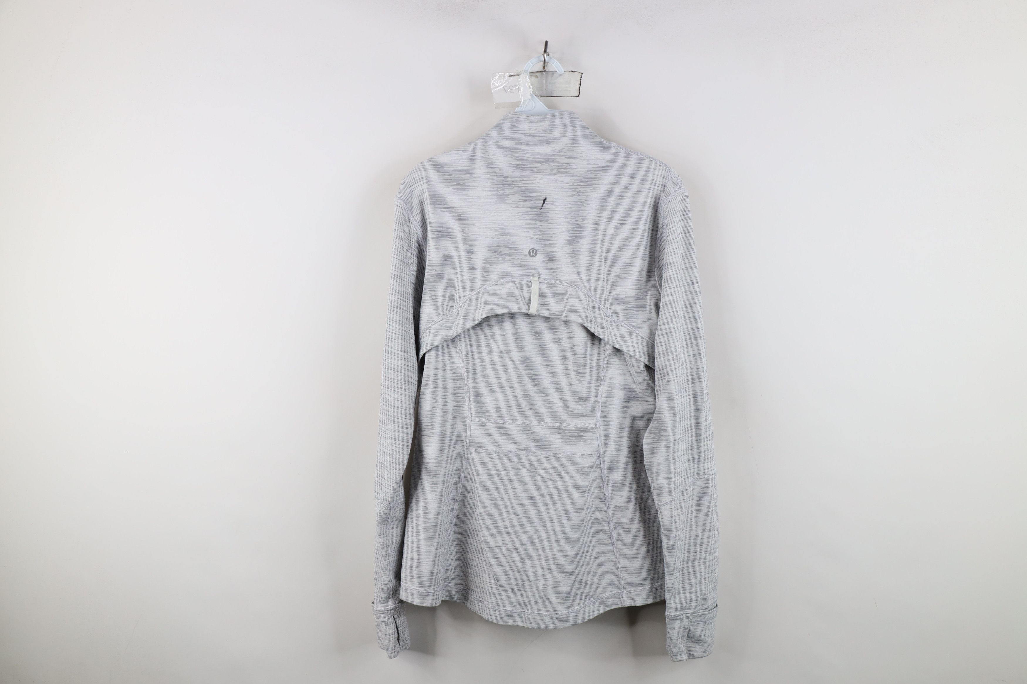 Lululemon Lululemon Yoga Define Full Zip Jacket Heather Gray Size XL / US 12-14 / IT 48-50 - 14 Thumbnail