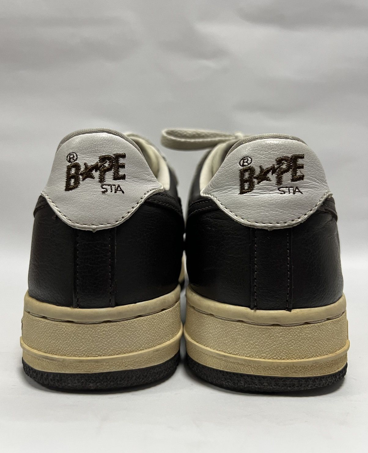 Bape Bape - OG Bape Sta White/Brown Size US 8 / EU 41 - 7 Thumbnail
