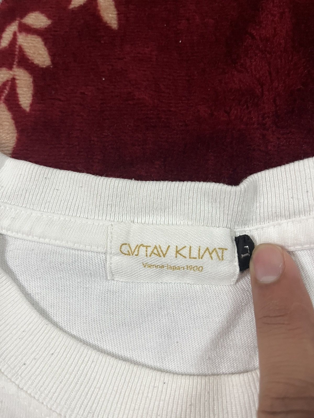 Other Gustav Klimt Boxy Crop Top Tshirt Size US L / EU 52-54 / 3 - 3 Thumbnail
