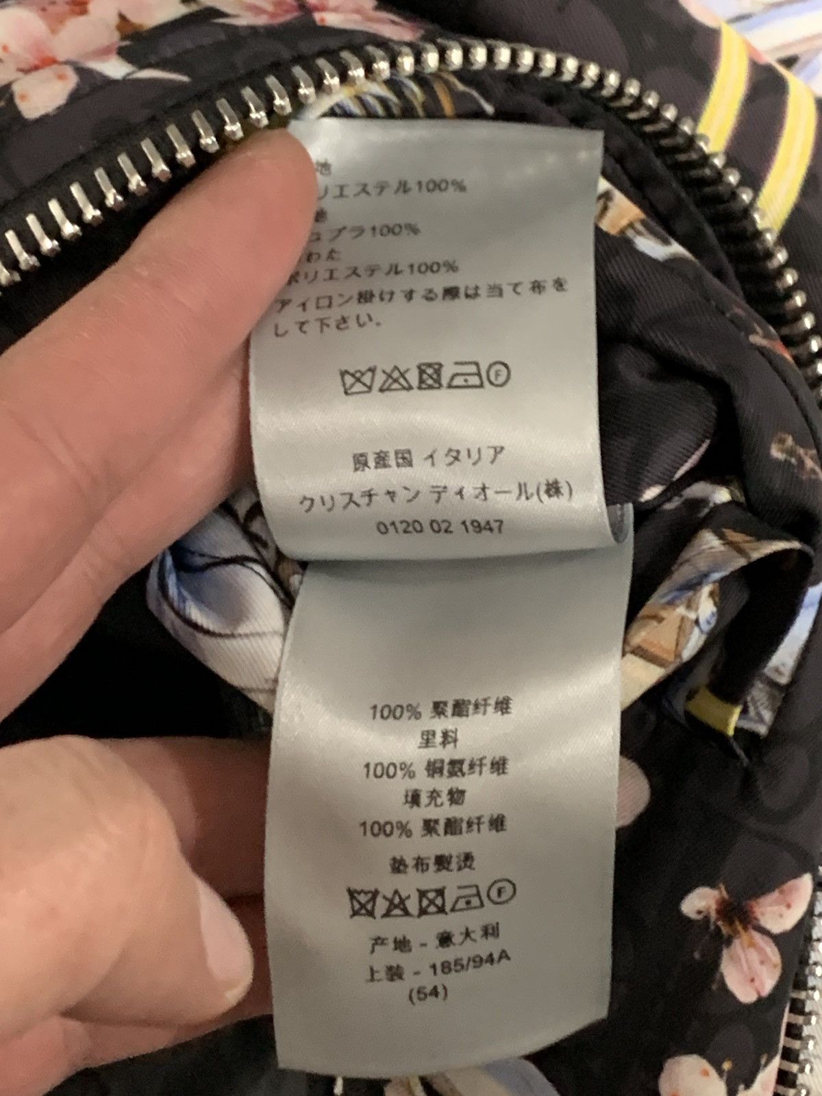 Dior Dior Sorayama T-rex oblique jacket SZ:54 Size US L / EU 52-54 / 3 - 7 Thumbnail