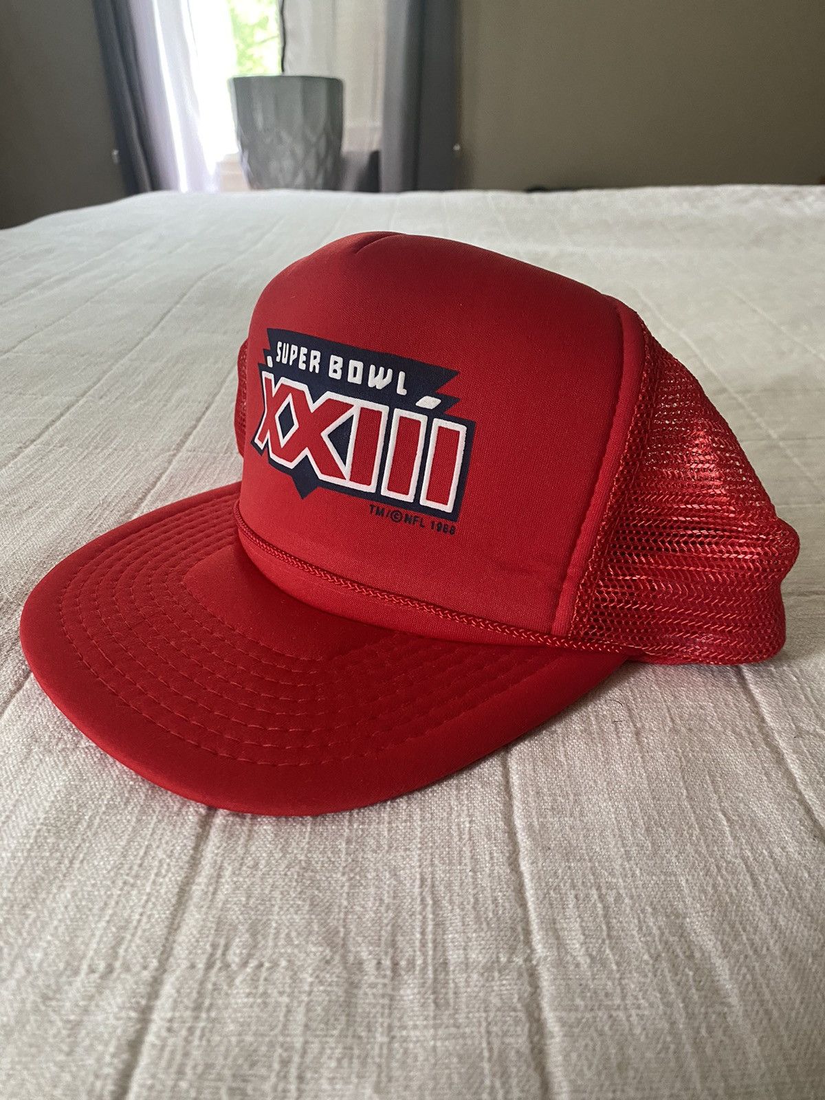 NFL × Vintage 1988 Super Bowl trucker (rare) Size ONE SIZE - 3 Thumbnail