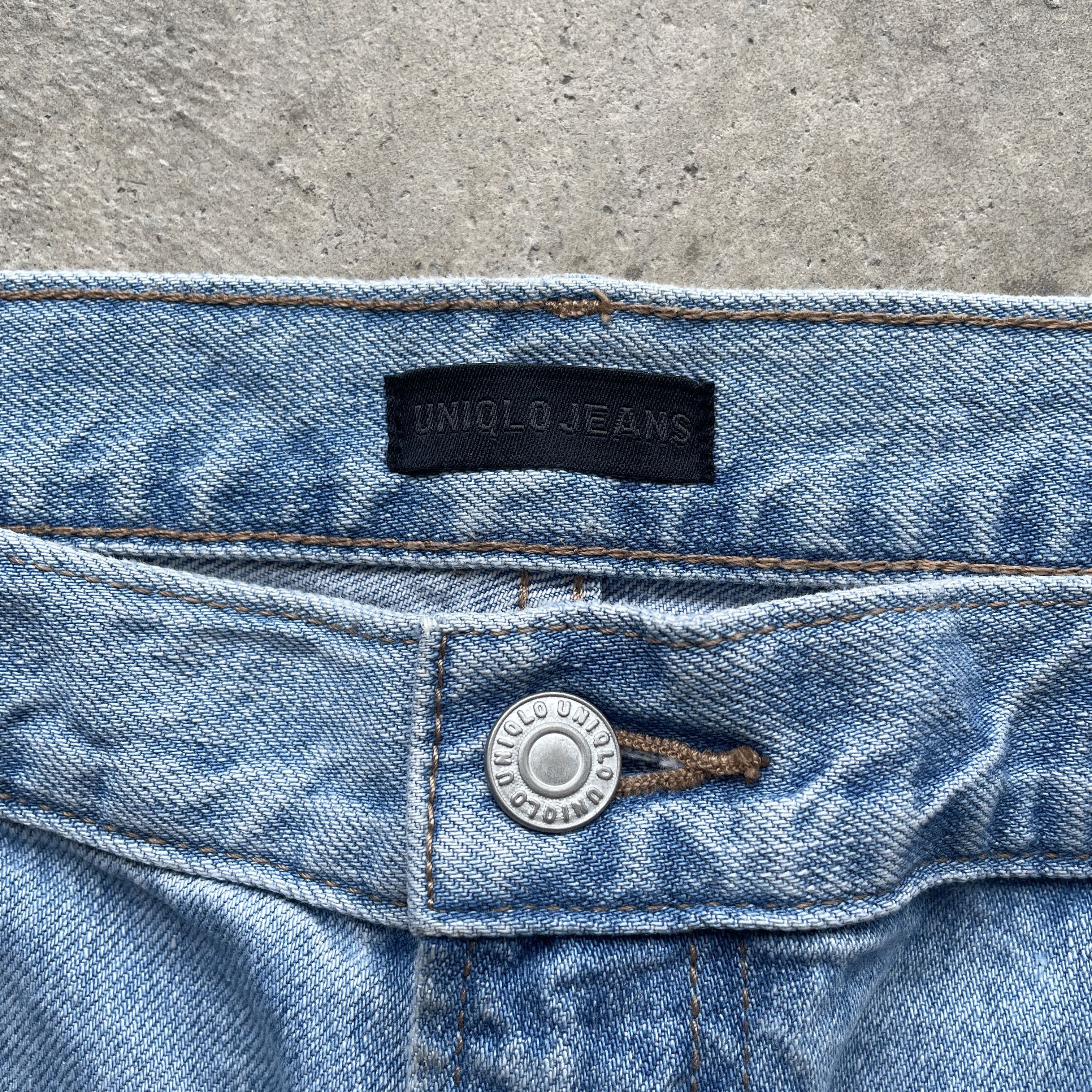 Japanese Brand W36x31 VINTAGE JAPANESE DISTRESSED FADED RIPPED JEANS PANTS Size US 36 / EU 52 - 6 Thumbnail