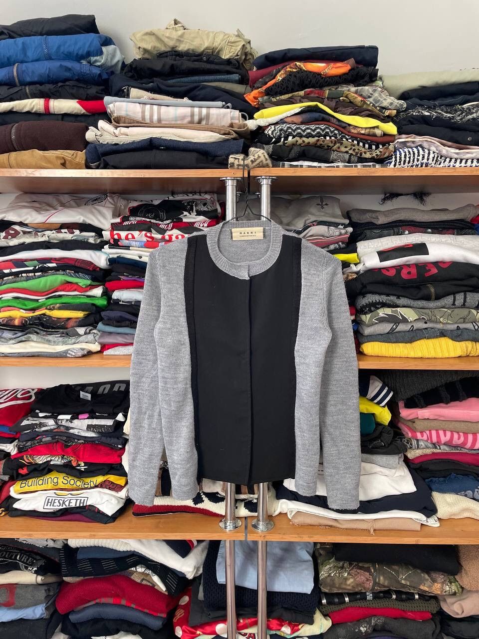 Marni Marni Avant Garde Italian Designer Wool Sweater Size M / US 6-8 / IT 42-44 - 1 Thumbnail